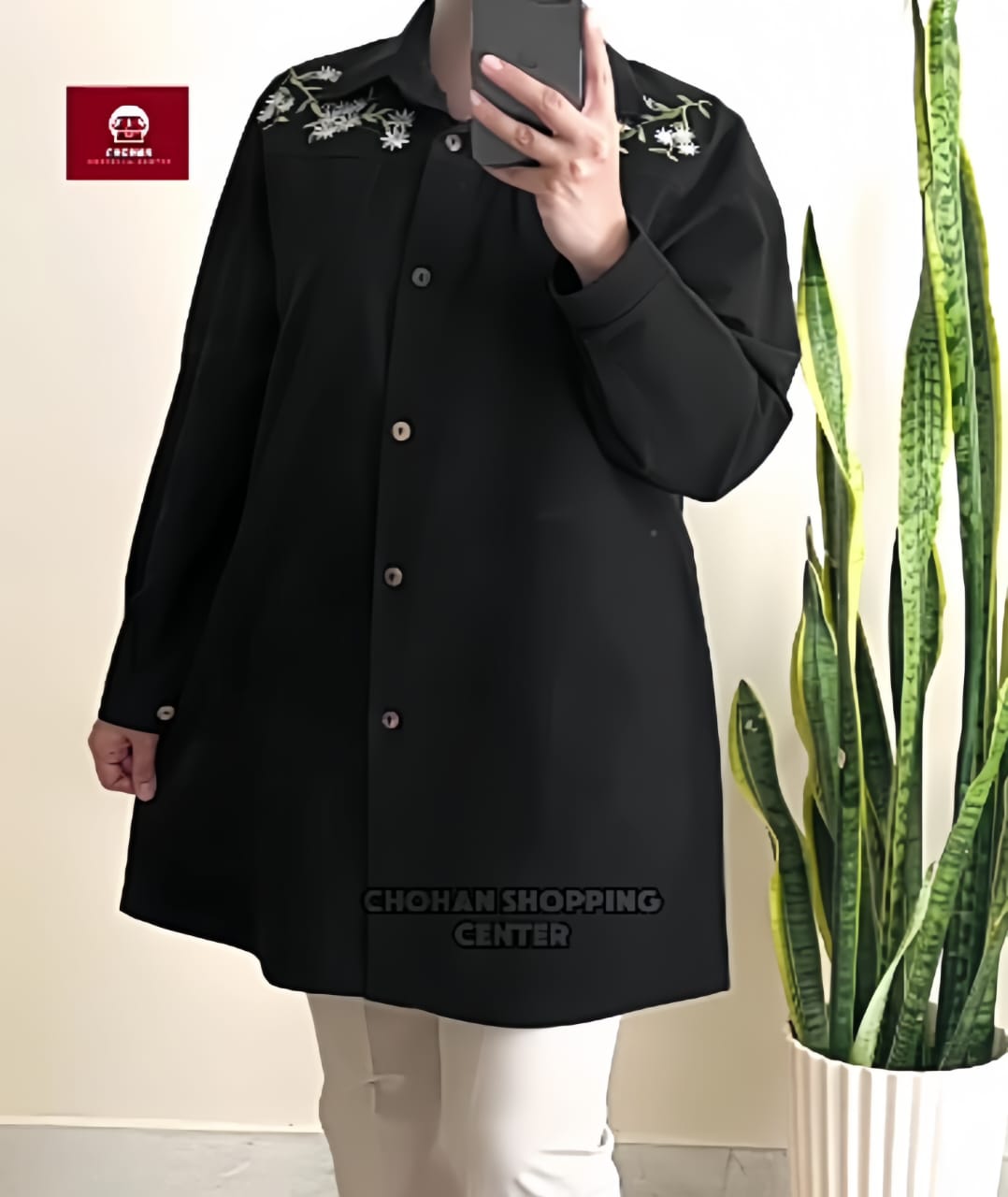 Women’s Long Shirt | Casual Button Down Tunic Top – Stylish Kurti for Girls